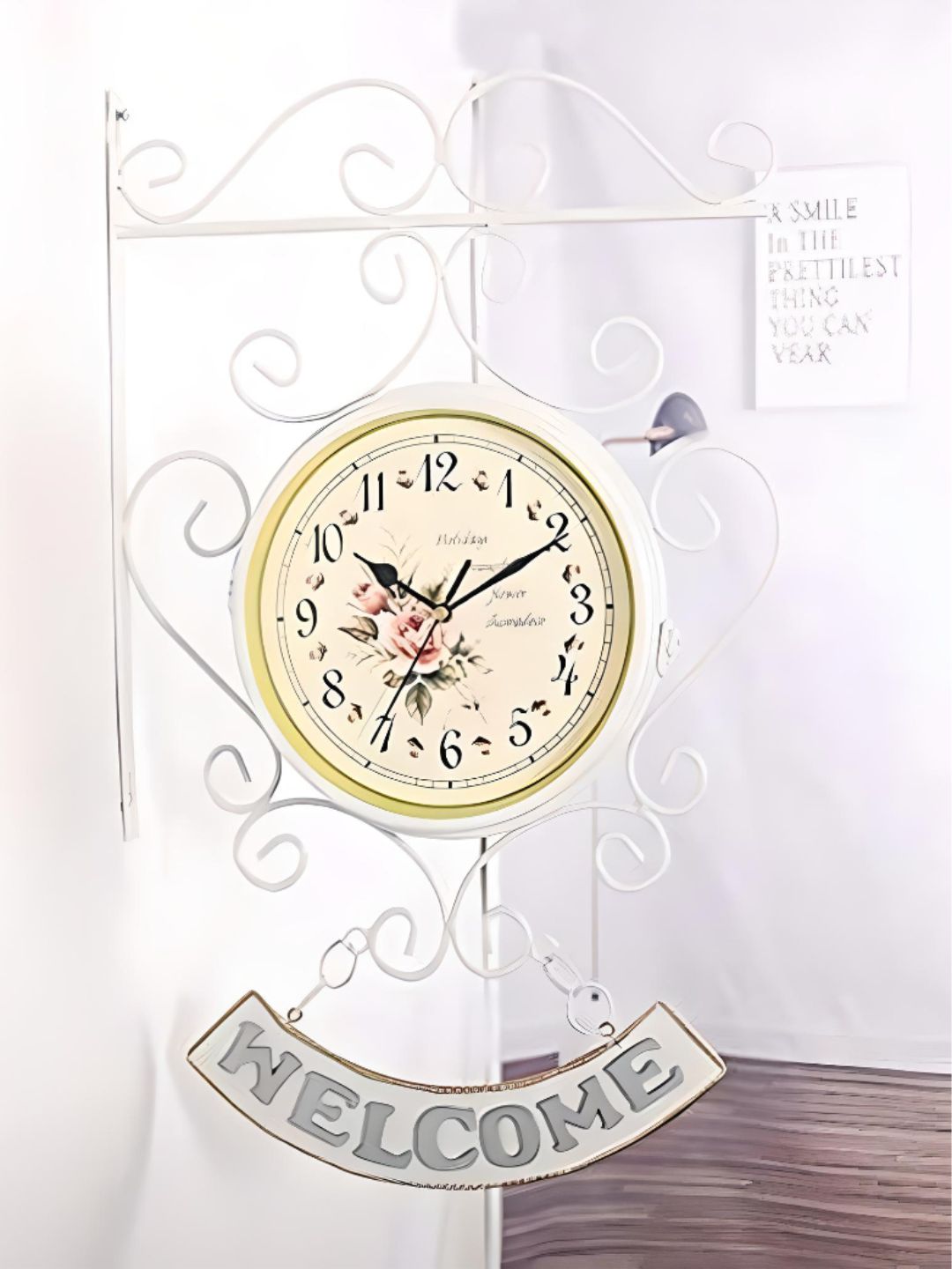 Abstract shaped wall clock
