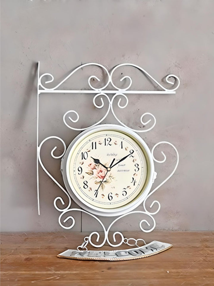Abstract shaped wall clock