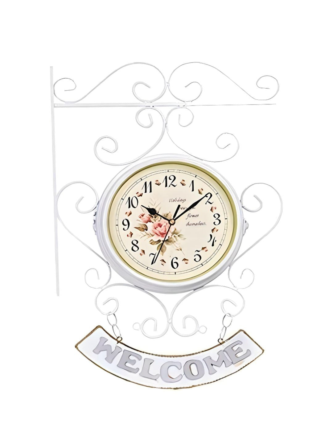 Abstract shaped wall clock