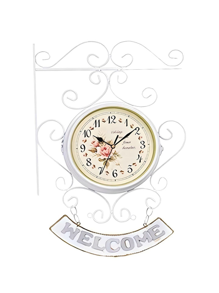 Abstract shaped wall clock