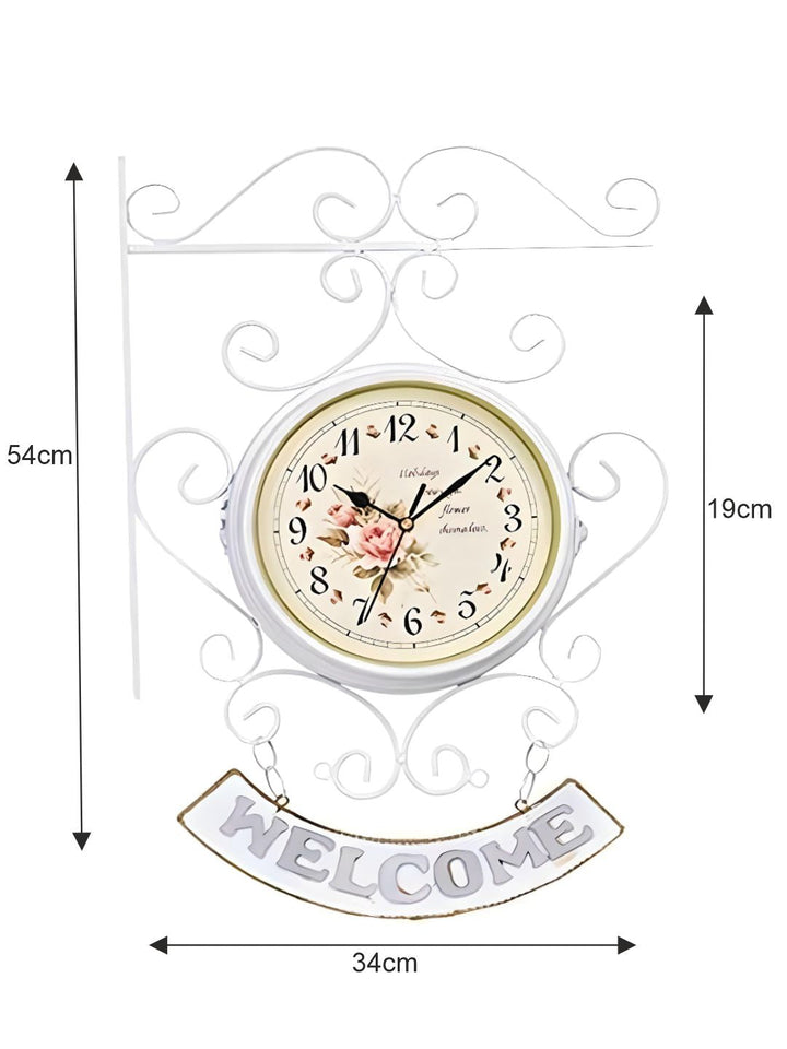 Abstract shaped wall clock