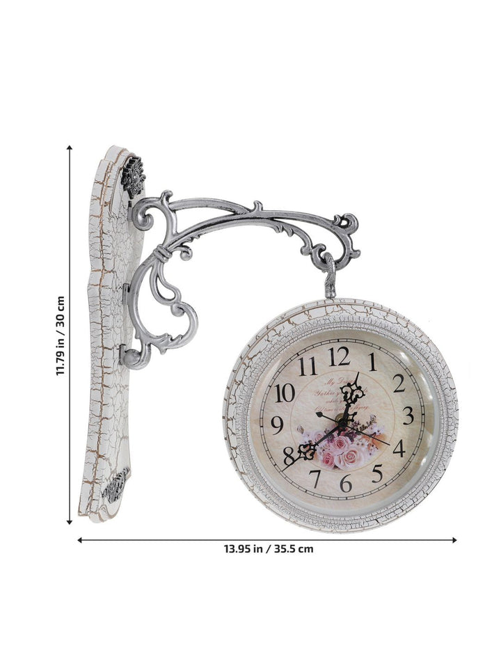 Abstract shaped wall clock
