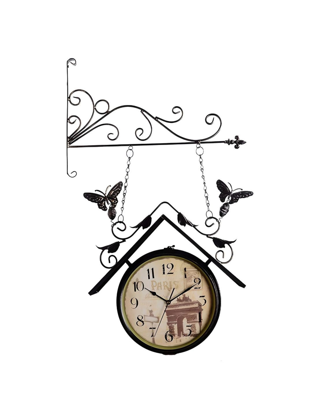 Abstract shaped wall clock