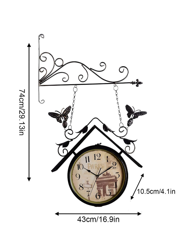 Abstract shaped wall clock