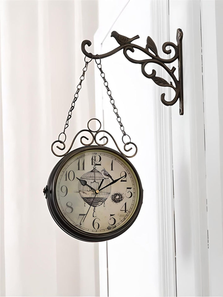 Abstract shaped wall clock