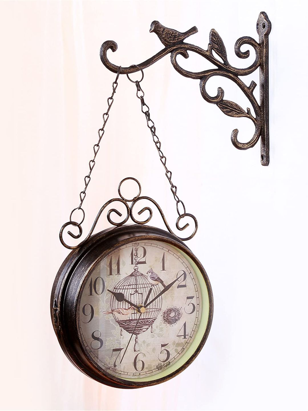 Abstract shaped wall clock