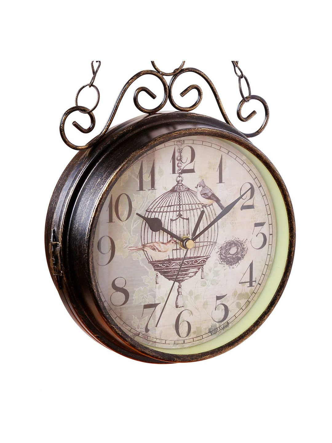 Abstract shaped wall clock
