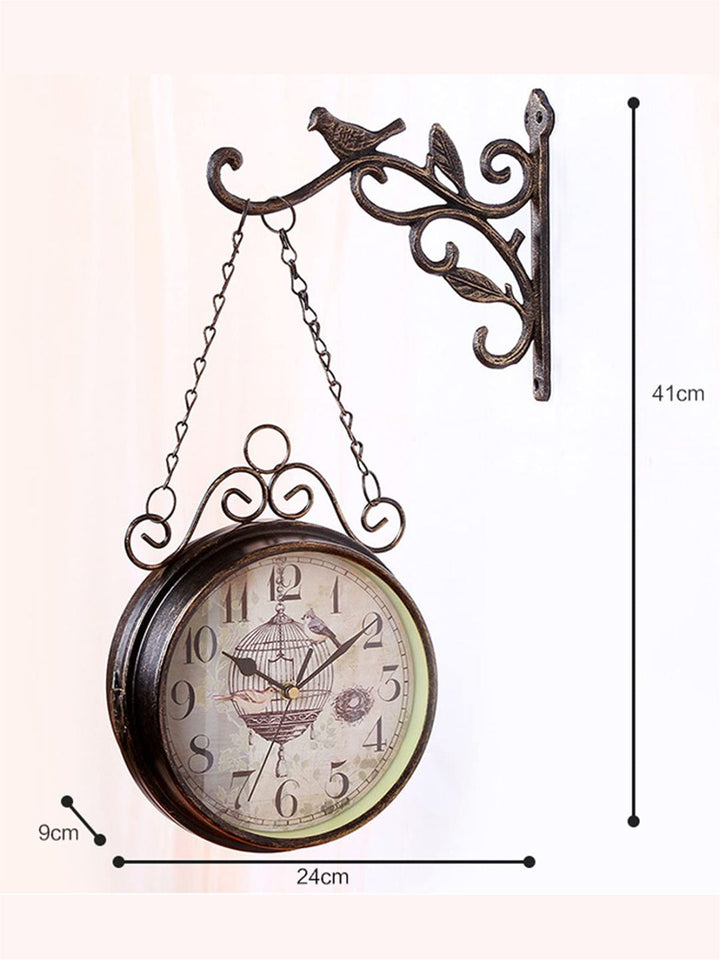 Abstract shaped wall clock