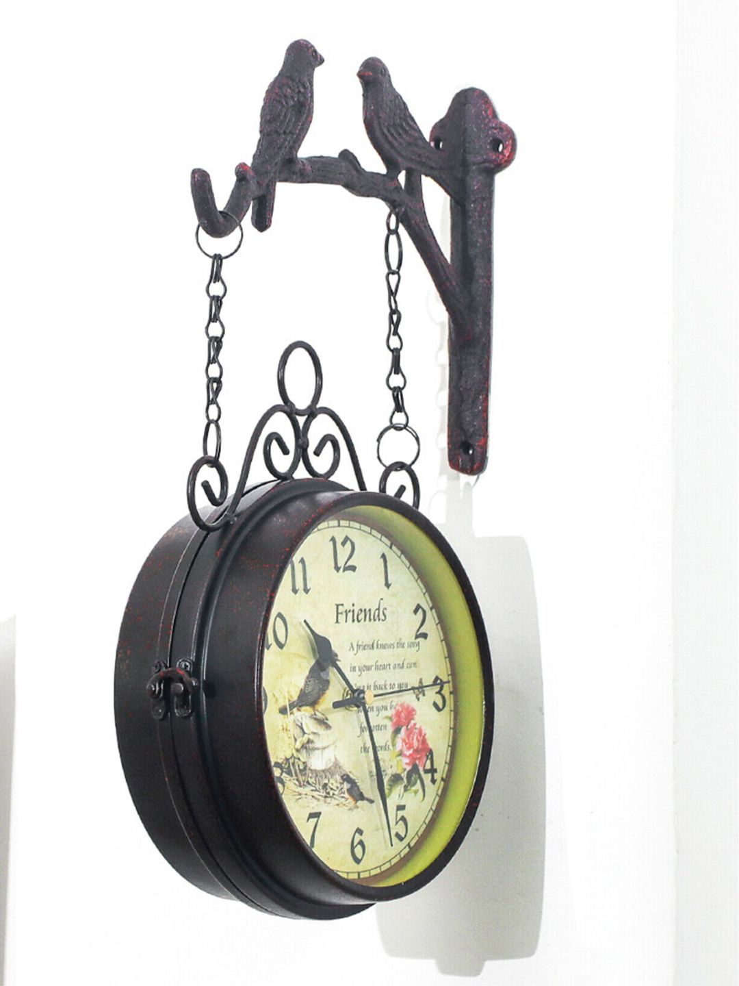 Abstract shaped wall clock