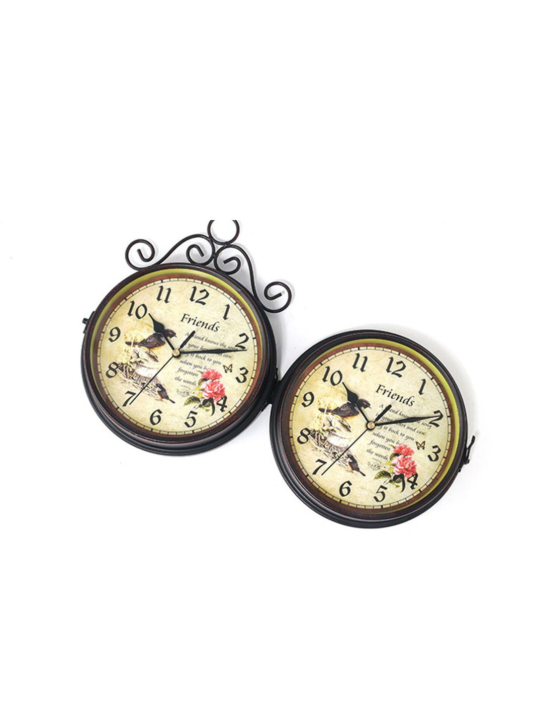 Abstract shaped wall clock