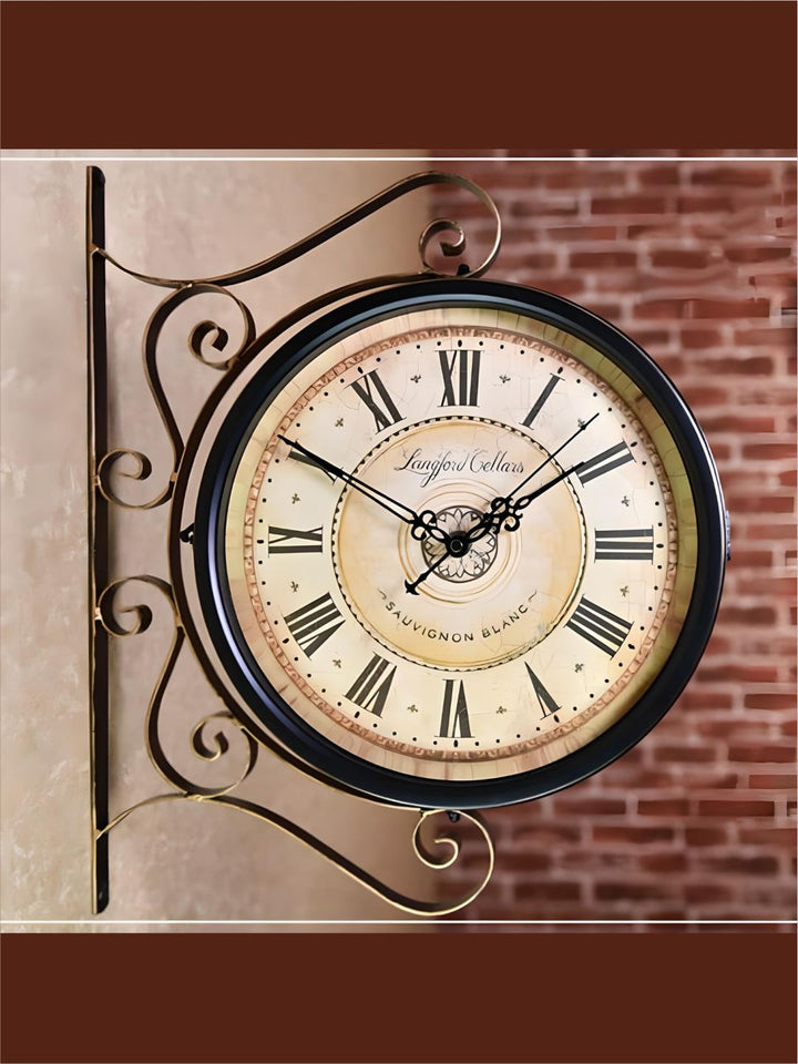 Abstract shaped wall clock