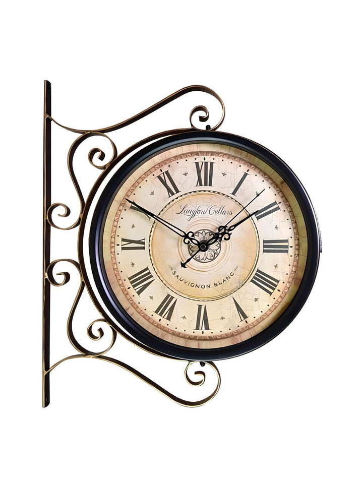 Abstract shaped wall clock