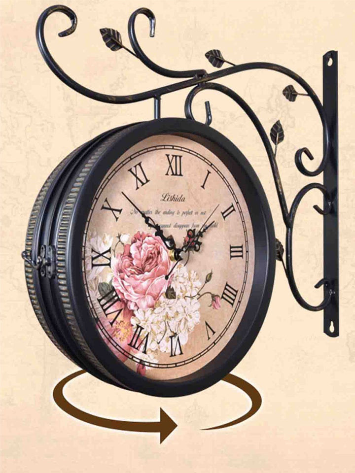 Abstract shaped wall clock