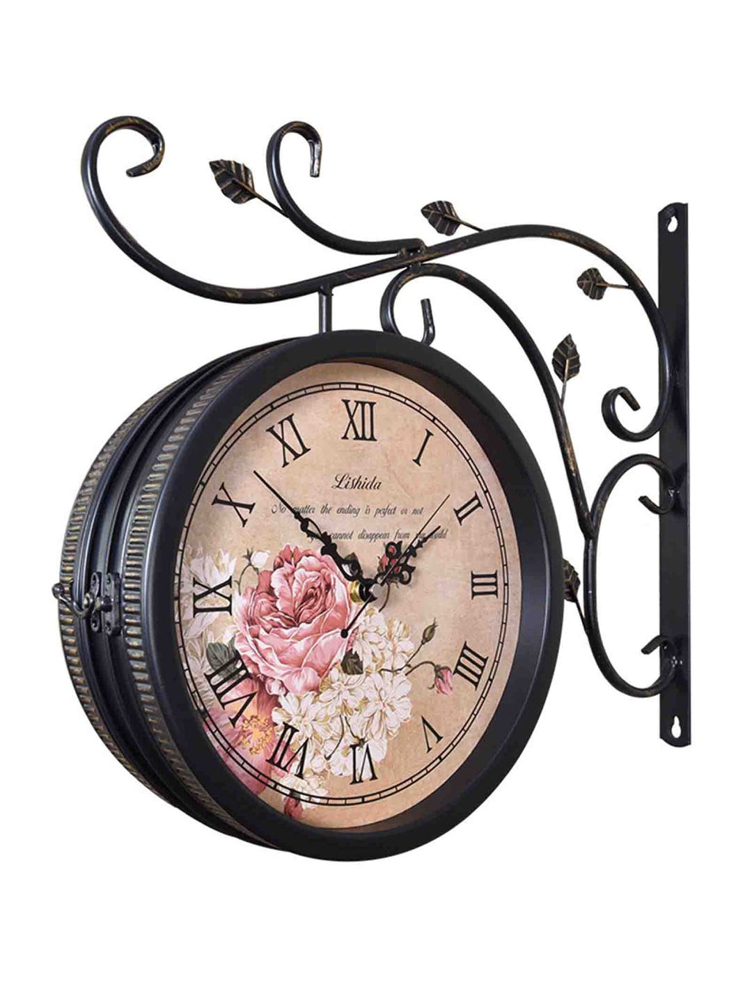 Abstract shaped wall clock