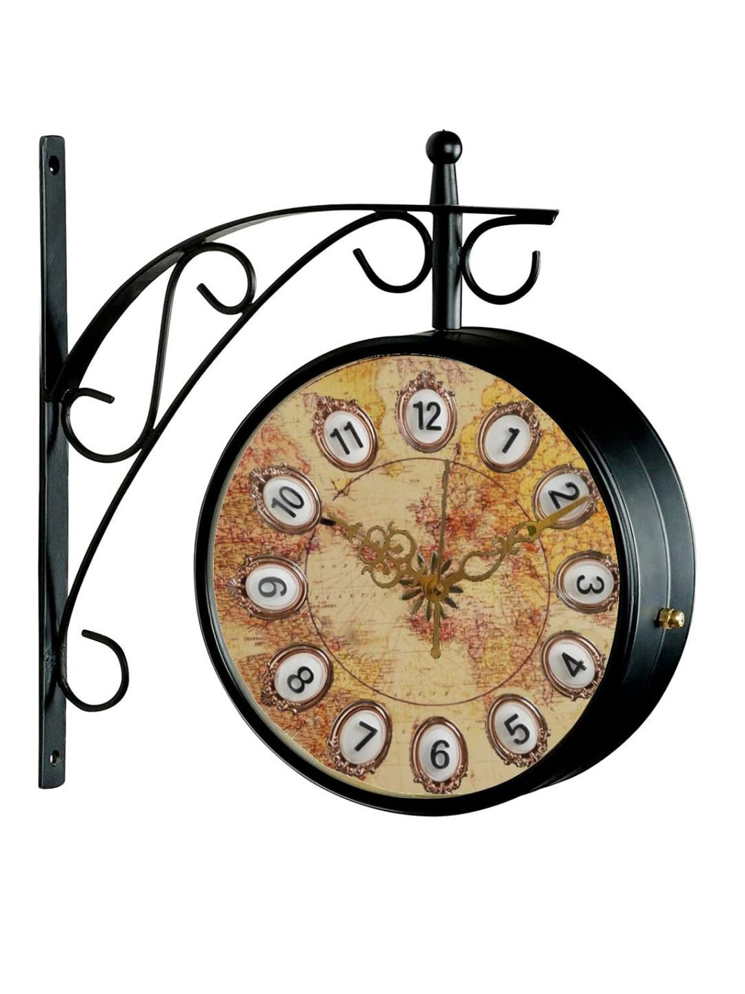 Abstract shaped wall clock