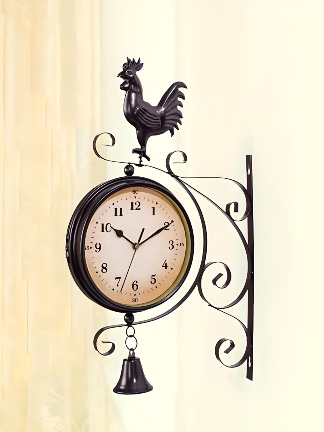 Abstract shaped wall clock
