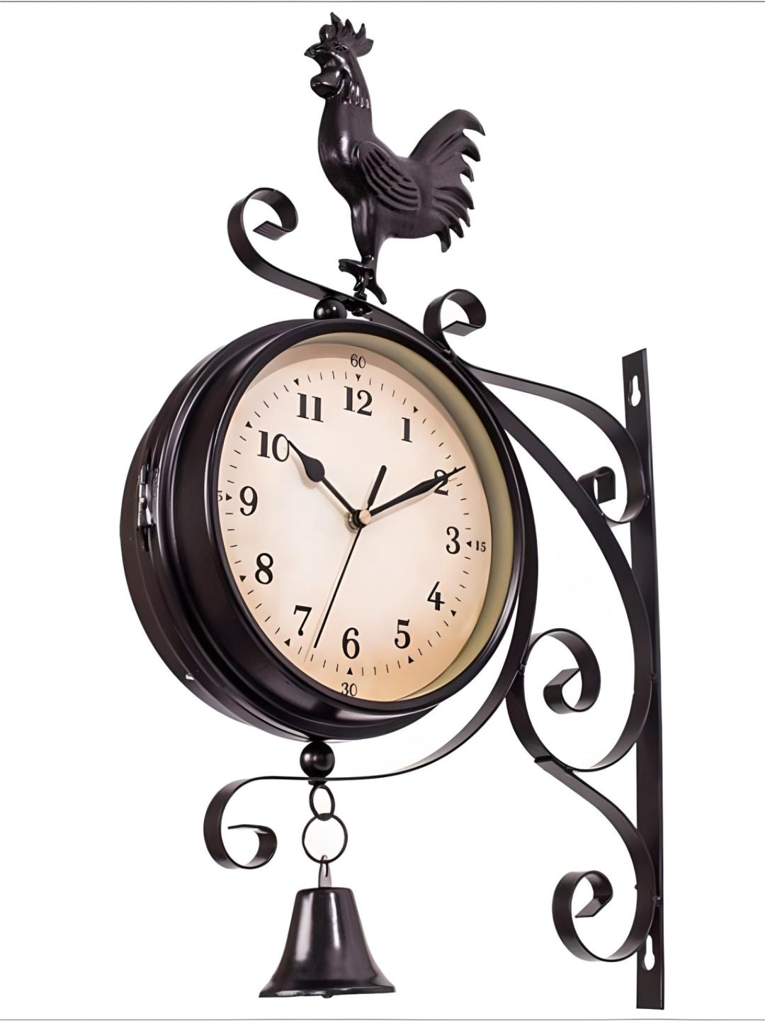 Abstract shaped wall clock