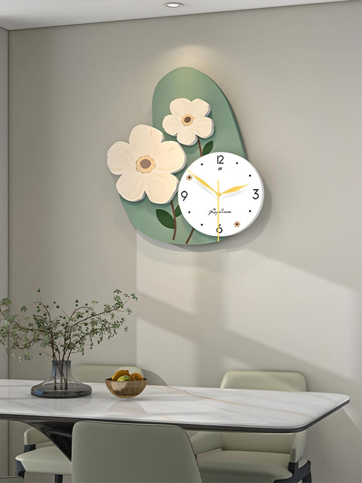 Abstract shaped wall clock