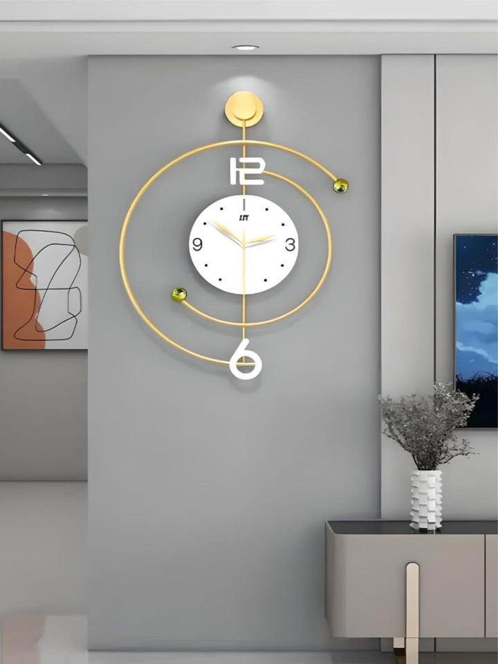 Abstract shaped wall clock