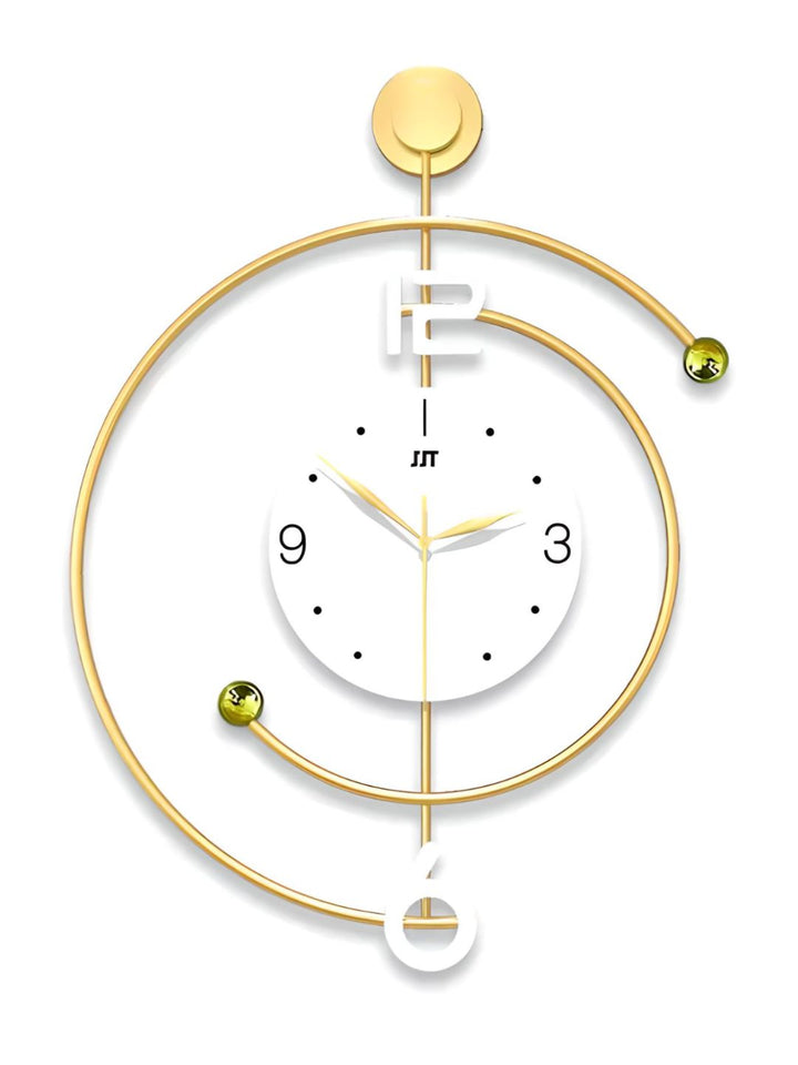 Abstract shaped wall clock