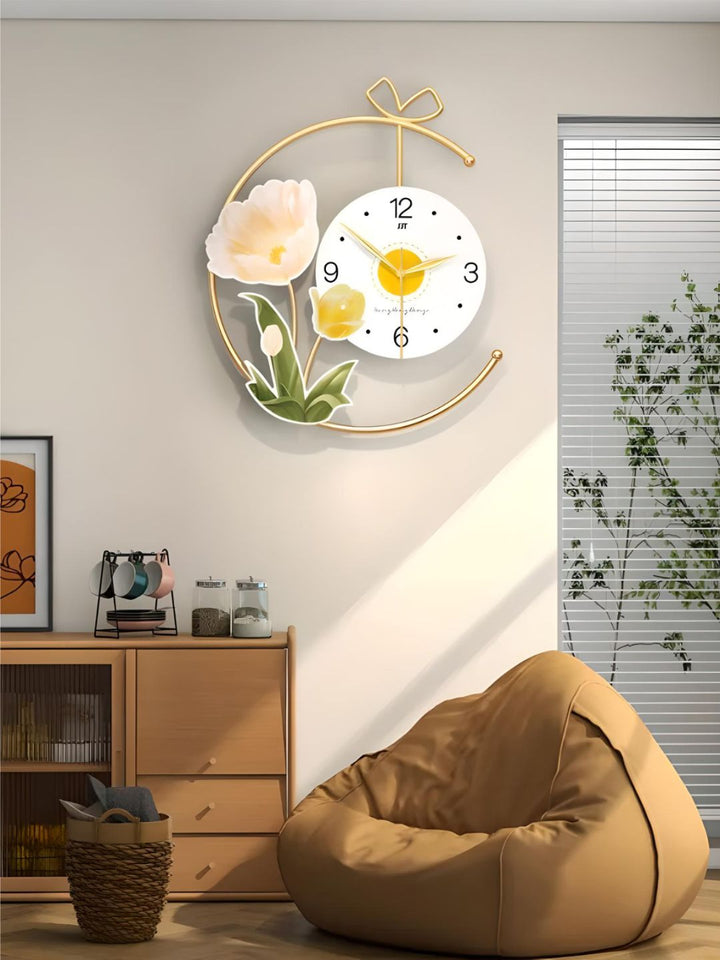 Abstract shaped wall clock
