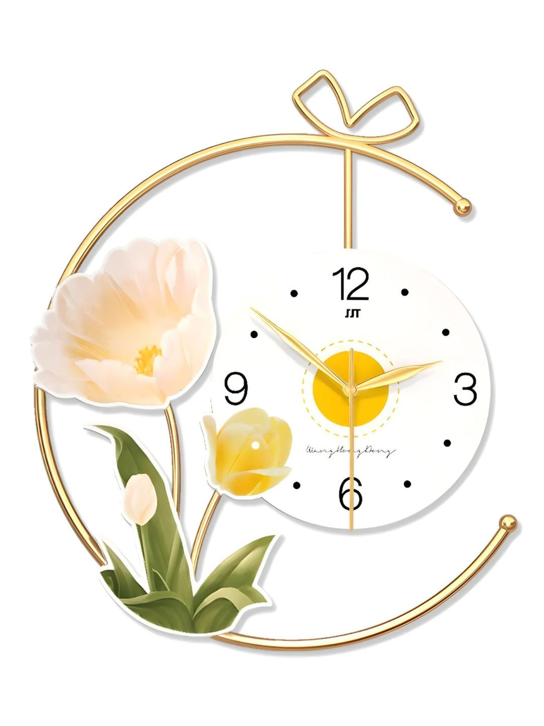 Abstract shaped wall clock