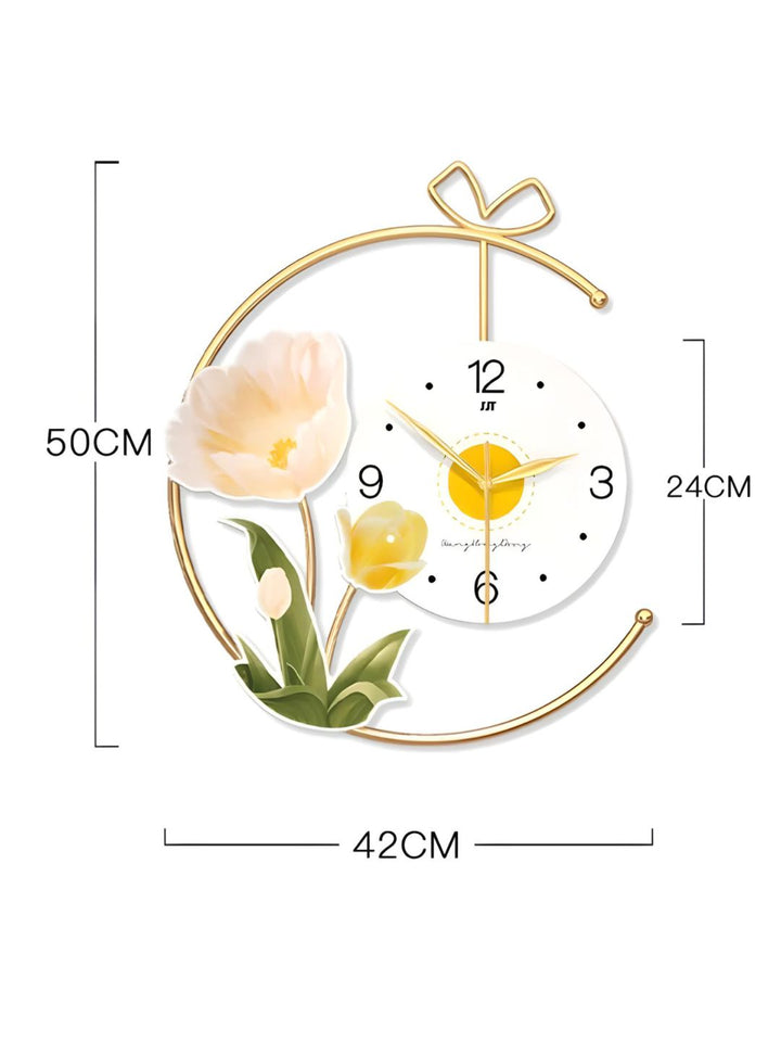 Abstract shaped wall clock