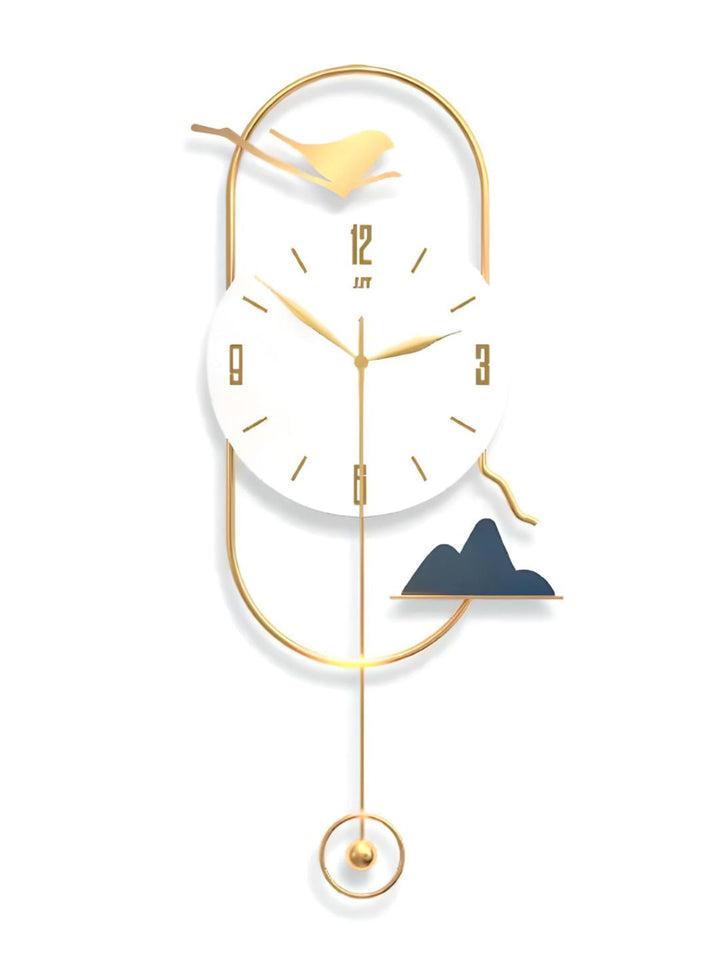 Abstract shaped wall clock