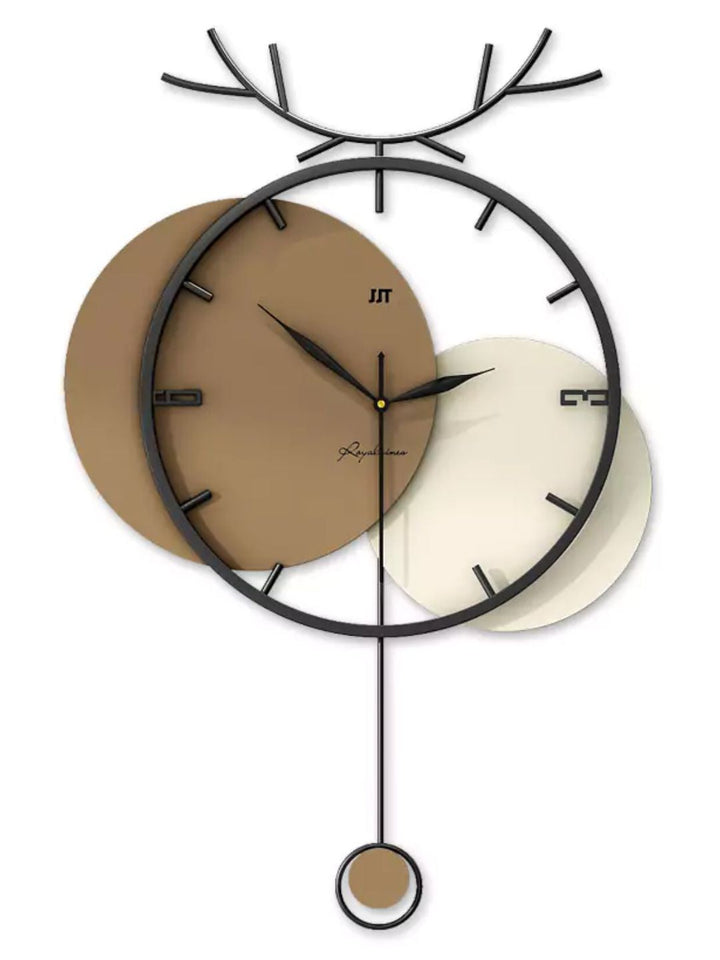 Abstract shaped wall clock