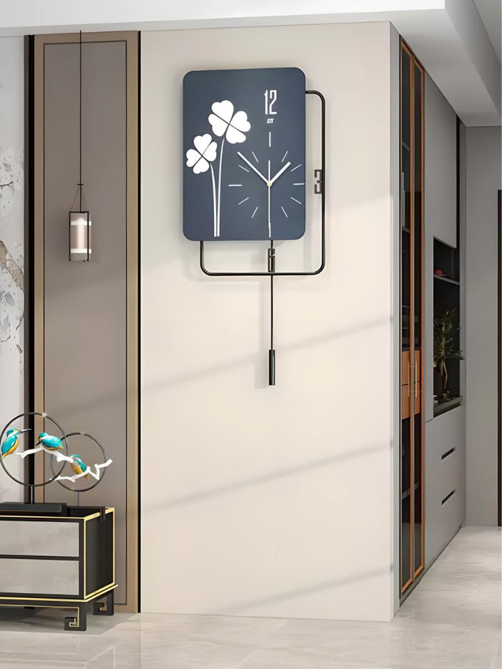 Abstract shaped wall clock