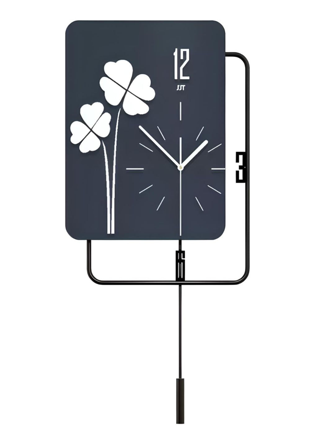 Abstract shaped wall clock
