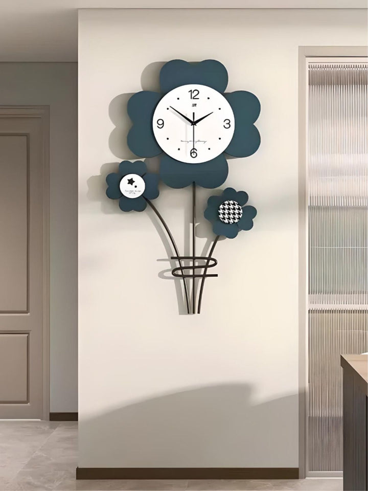 Abstract shaped wall clock