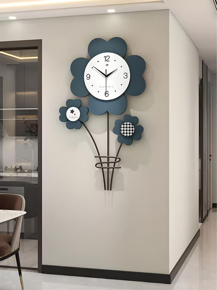 Abstract shaped wall clock