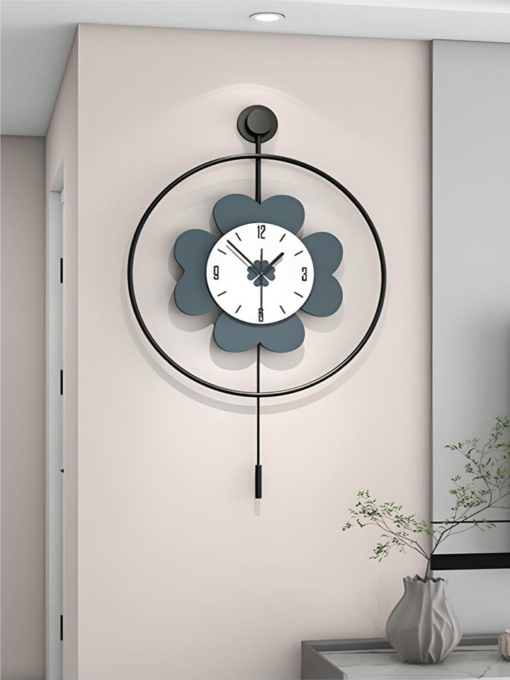Abstract shaped wall clock
