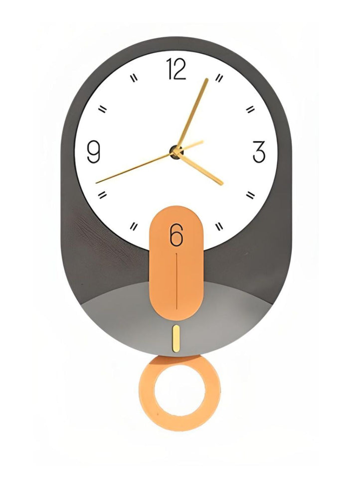 Abstract shaped wall clock