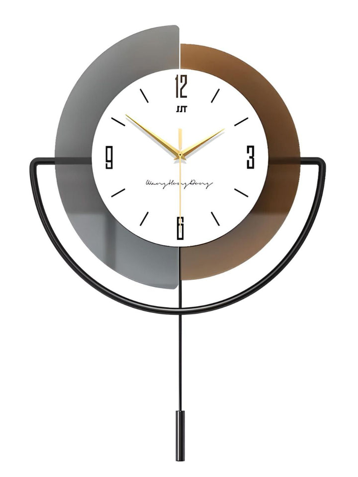 Abstract shaped wall clock