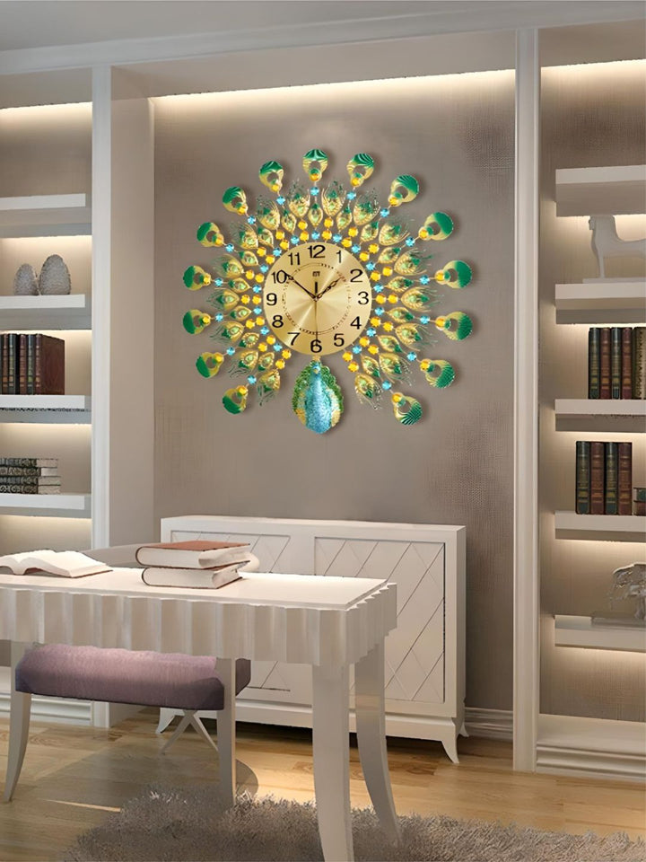 Abstract shaped wall clock