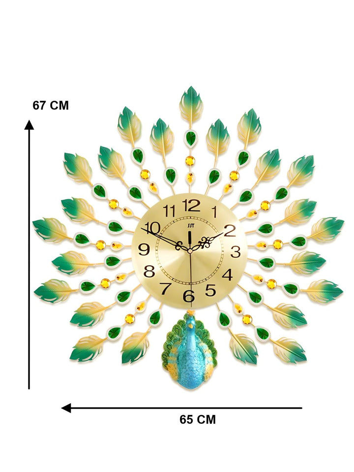 Abstract shaped wall clock