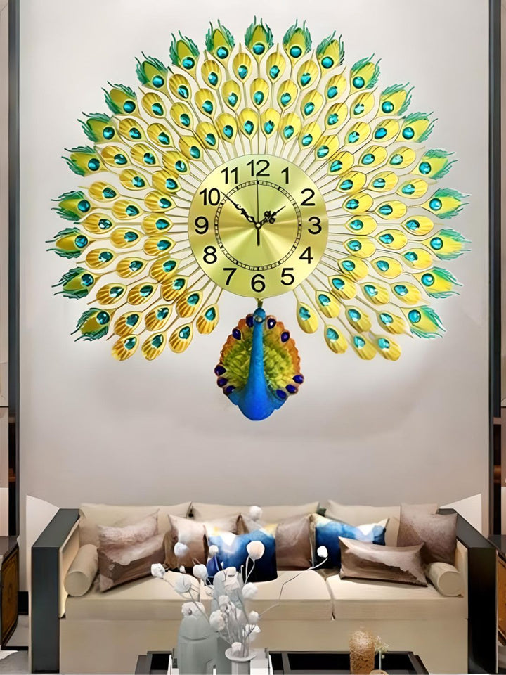 Abstract shaped wall clock