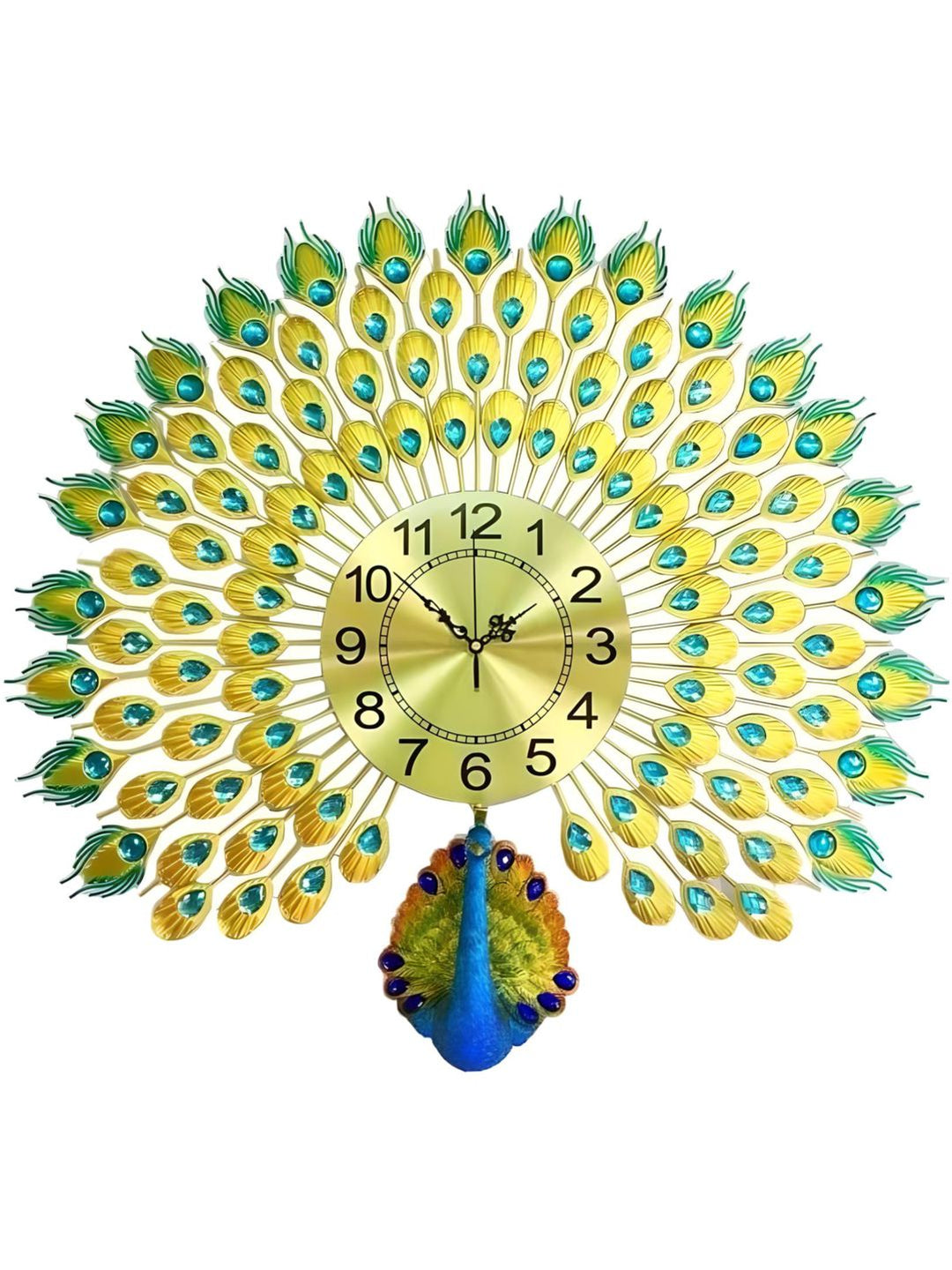 Abstract shaped wall clock
