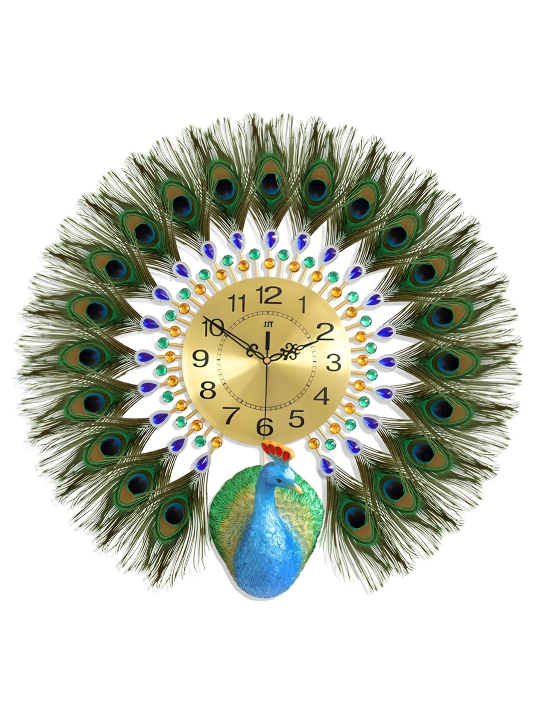 Abstract shaped wall clock