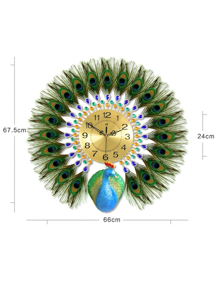 Abstract shaped wall clock