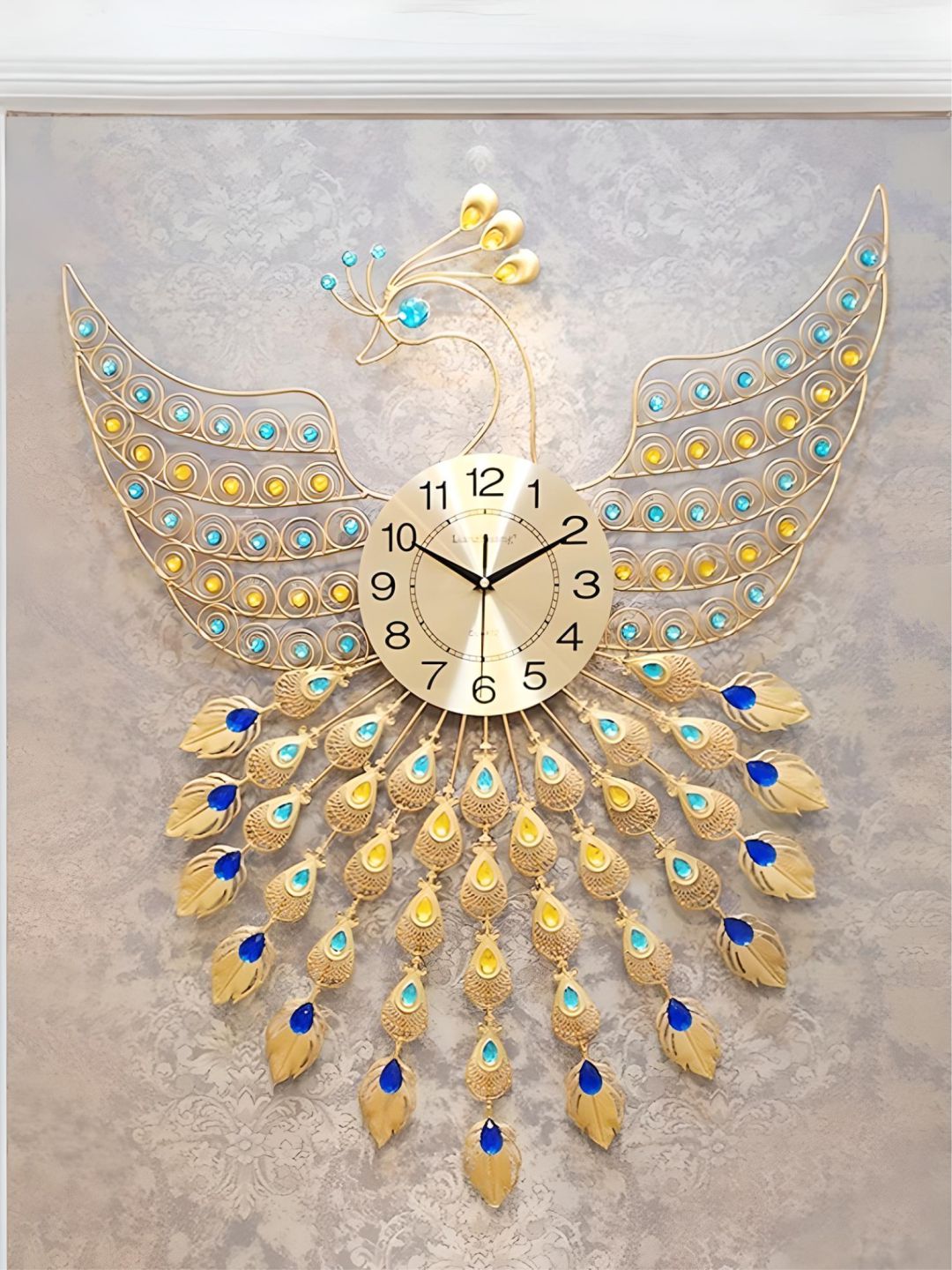 Abstract shaped wall clock