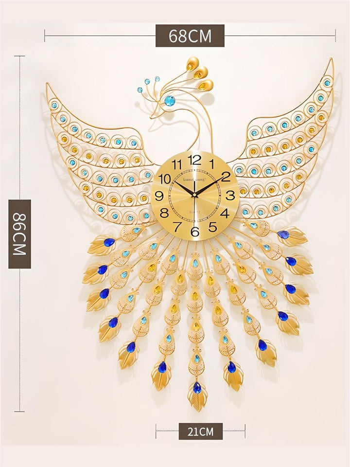 Abstract shaped wall clock