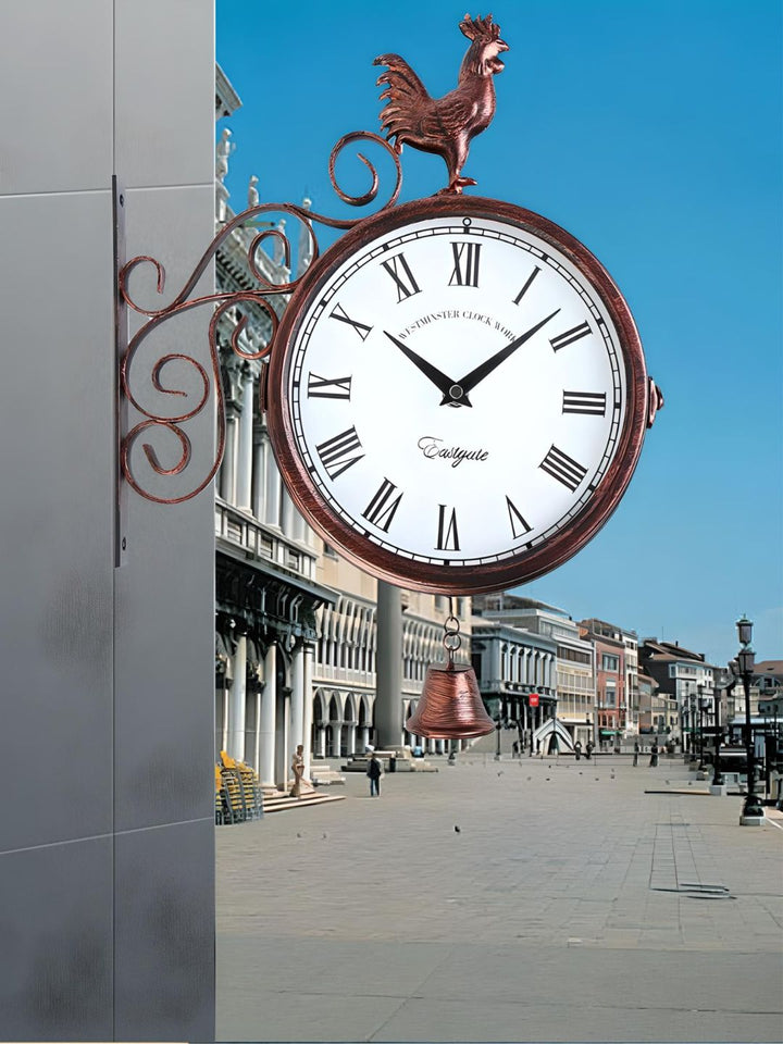 Abstract shaped wall clock