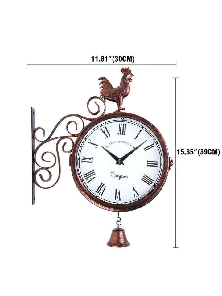 Abstract shaped wall clock
