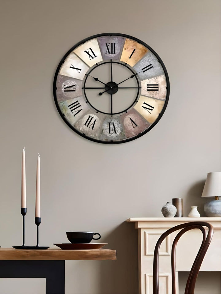 Abstract shaped wall clock