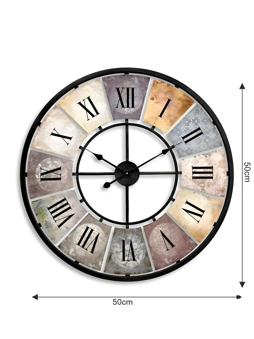 Abstract shaped wall clock
