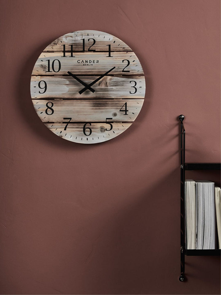 Abstract shaped wall clock