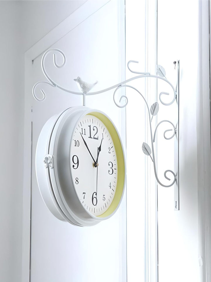 Abstract shaped wall clock